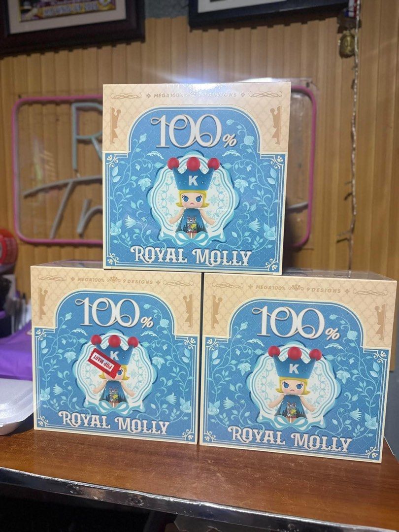 Mega Royal Molly 100% Sealed Set (Category: Other Stationery & Craft) located in Quezon City. Submitted by kikayandbeyondbybreezemnl (Listing ID 1461026477, Image 2). Description: SEND US A MESSAGE FOR ORDERS AND INQUIRIES! Looking for something else? Ask us we can source! We are open for Popmart Pasabuy and Personal shopping services! Guaranteed new item. Location: Retiro Banawe QC MOP: Gcash, Paymaya, Bdo, Bpi, UB, Seabank MOD: Lalamove / JNT /