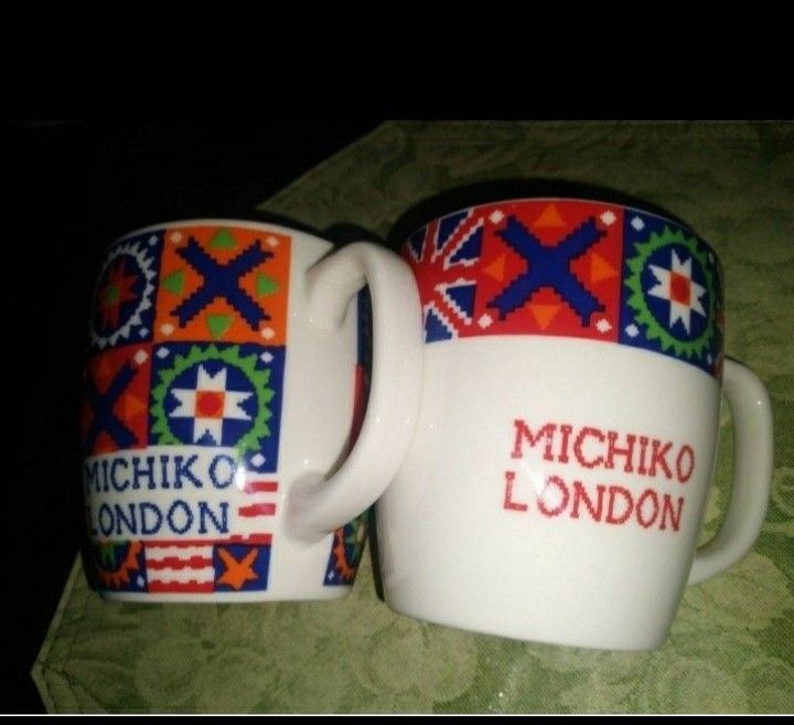 Michiko London Coffee Mug (Category: Coffee & Tea Tableware) located in Bulacan. Submitted by mitchikoscollection (Listing ID 1460975433, Image 1). Description: ‼️PLEASE READ‼️ 💞FREE with Minimum Purchase of worth 3K 💞 🩷Authentic Original Rare Vintage 🩷.