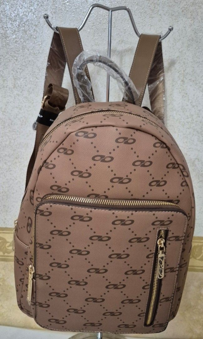 MID21-550 Kari Brown Monogram Backpack (Category: Backpacks) located in Valenzuela. Submitted by dailyhappyfinds (Listing ID 1460936563, Image 1). Description: BRAND: Kari -Brand new with tag -Backpack -Please check last photo for details .