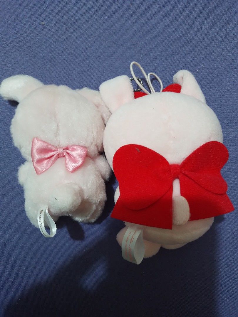 Mikko Illustrations bunny plush keychain (Category: Plushies & Soft Toys) located in Davao. Submitted by aegyochan (Listing ID 1460940841, Image 2). Description: take all only rfs: decluttering MOD: JNT MOP: gcash.