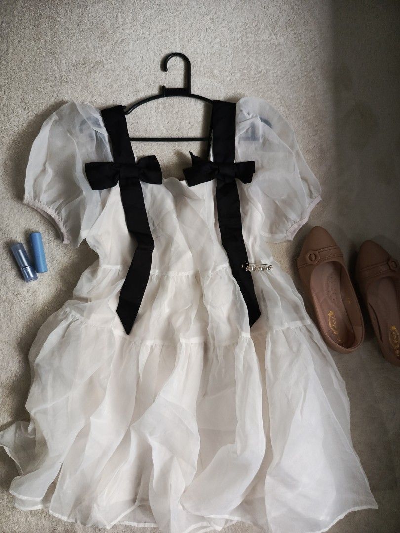 Chiffon Mini dress (Category: Dresses) located in Tacloban City. Submitted by jabiee (Listing ID 1461027682, Image 1). Description: Decluttering dress goods pa need lang plantsahin.