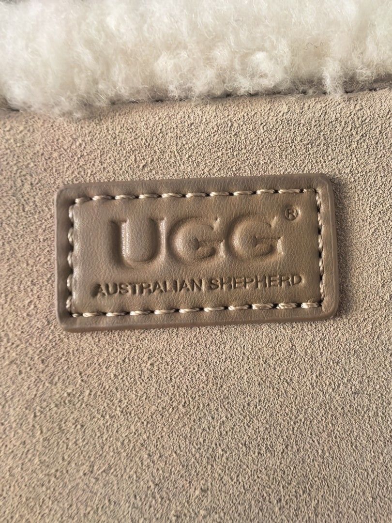 Mini Kelly by UGG Authentic (Category: Luxury Bags & Wallets) located in Quezon City. Submitted by quiltz (Listing ID 1460980780, Image 3). Description: UGG Australia Authentic Over Shoulder Bag Two Colors Available Sand (lighter) Chestnut (darker, tan) Fluffy Wool Top Beautiful thick Ugg Leather Mini Kelly look Hermes Not chanel gucci lv fendi flap classic tote prada miu designer ysl cd dior vuitton fashion statement Meet Up West Ave QC Makati.