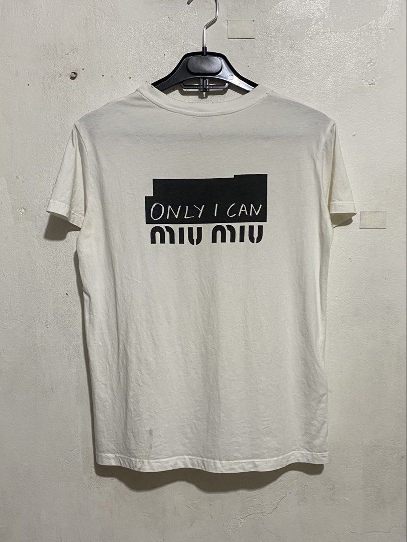MIU MIU COPY ME TOPS (Category: Others Tops) located in Caloocan City. Submitted by alexahvaldez (Listing ID 1461081053, Image 3). Description: NEGO FOR SURE BUYER 18 / 23 EXCELLENT CONDITION NO ISSUE NEED WASH.