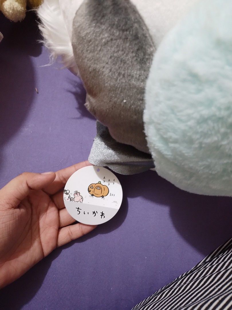 momonga plush (Category: Plushies & Soft Toys) located in Davao. Submitted by aegyochan (Listing ID 1460941380, Image 2). Description: with etiketa and tag rfs: decluttering free sf mod: jnt mop: gcash.