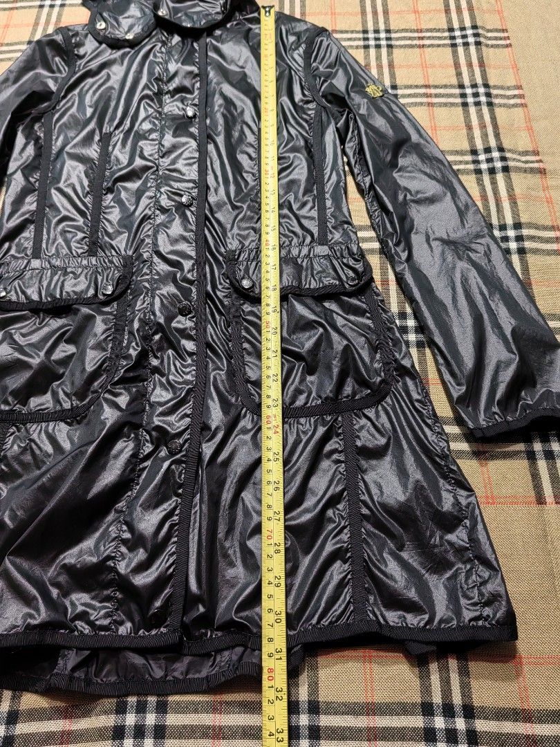 MONCLER (Category: Coats, Jackets and Outerwear) located in Baguio. Submitted by curated_luxe_brandeds (Listing ID 1461050672, Image 3). Description: MONCLER WINDBREAKER DETACHABLE HOOD DIMENSION :L31 X W16 FITS XS-SMALL WOMENS SIZE 1 ON TAG SEE PICS FOR DETAILS EXCELLENT CONDITION COLOR MAY VARY DUE TO LIGHTING MOP BDO /GCASH NO COD /COP FB PAGE /CAROUSELL : curated_luxe_brandeds FACEBOOK SELLING ACCOUNT : Esteph Colpita SA PHYSICAL STORE :STALL