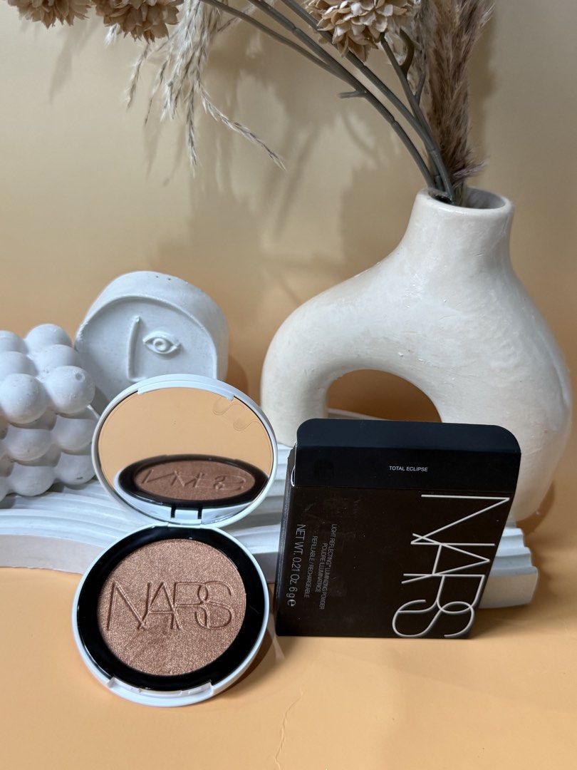 Nars Light Reflecting Luminizing Powder in Total Eclipse (Category: Makeup) located in Taytay. Submitted by betterthanbare (Listing ID 1460964296, Image 1). Description: ❗️PAKIBASA BAGO MAG MINE PLS❗️ ✅ STRICTLY 1-2 DAYS RESERVATION ONLY ✅all prices are firm. Low ballers will not be entertained ✅all items are on hand and 100% guranteed authentic WHEN IN DOUBT DONT BUY ✅bawal sa super selan! Some boxes are deformed IF MAARTE SA MALL BUMILI :) ✅str