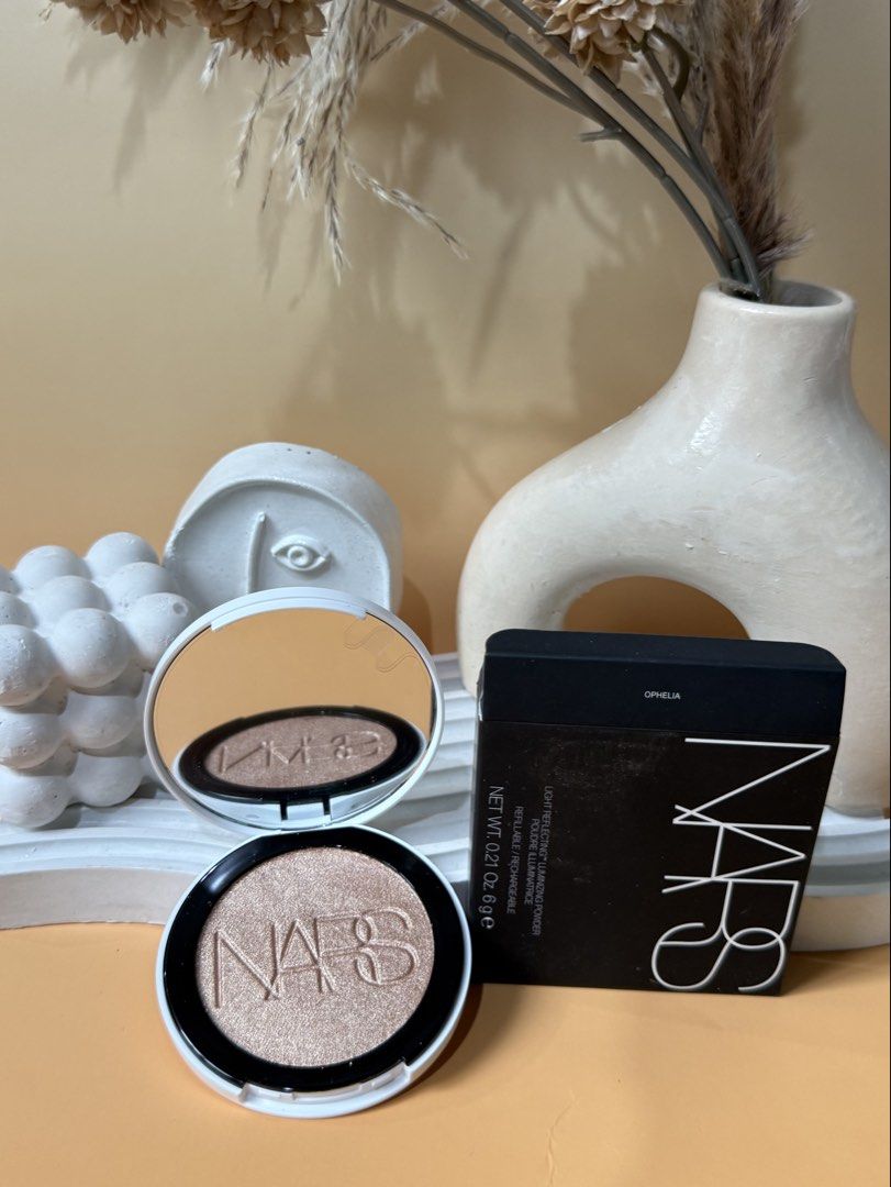 Nars Light Reflecting Luminzing Powder in Ophelia (Category: Makeup) located in Taytay. Submitted by betterthanbare (Listing ID 1460981964, Image 1). Description: ❗️PAKIBASA BAGO MAG MINE PLS❗️ ✅ STRICTLY 1-2 DAYS RESERVATION ONLY ✅all prices are firm. Low ballers will not be entertained ✅all items are on hand and 100% guranteed authentic WHEN IN DOUBT DONT BUY ✅bawal sa super selan! Some boxes are deformed IF MAARTE SA MALL BUMILI :) ✅strictly n