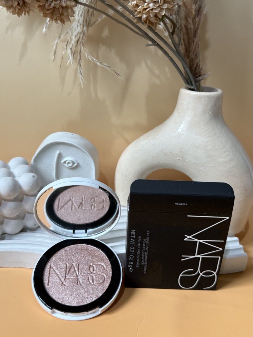 Nars Light Reflecting Lumizing Powder in Heavenly (Category: Makeup) located in Taytay. Submitted by betterthanbare (Listing ID 1460981264, Image 1). Description: ❗️PAKIBASA BAGO MAG MINE PLS❗️ ✅ STRICTLY 1-2 DAYS RESERVATION ONLY ✅all prices are firm. Low ballers will not be entertained ✅all items are on hand and 100% guranteed authentic WHEN IN DOUBT DONT BUY ✅bawal sa super selan! Some boxes are deformed IF MAARTE SA MALL BUMILI :) ✅strictly n
