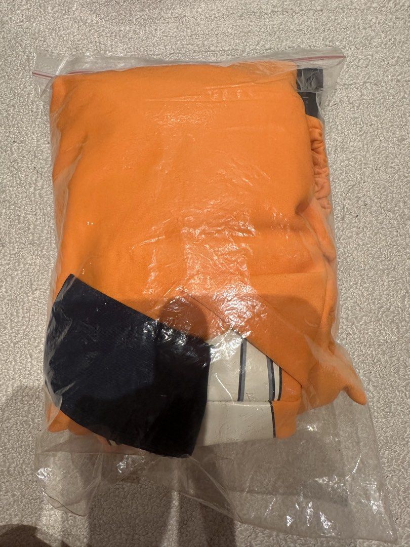 Naruto set costume (Category: Babies & Kids Fashion) located in Pasig City. Submitted by ggrac (Listing ID 1461069645, Image 3). Description: RFS: Outgrown Used once only In good condition Color may vary due to lighting (rich and vibrant orange color) My son has a medium built & wore this when he was 9yrs old and the costume still has room to grow.