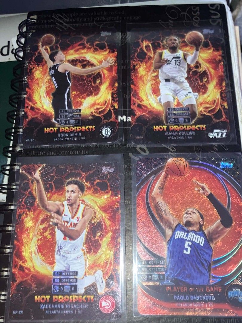 NBA Cards ForSale (Category: Raw Singles) located in Manila. Submitted by jtoyzandcollectibles (Listing ID 1461109346, Image 3). Description: NBA Cards ₱20 EACH ‼️ We only ship every Sunday & Monday night ‼️ 📌 Buyer shoulders shipping fee 📍 Cainta Rizal 💸 GCash only 🛵 Lalamove or LBC only 💬 Send a message if you're interested!.