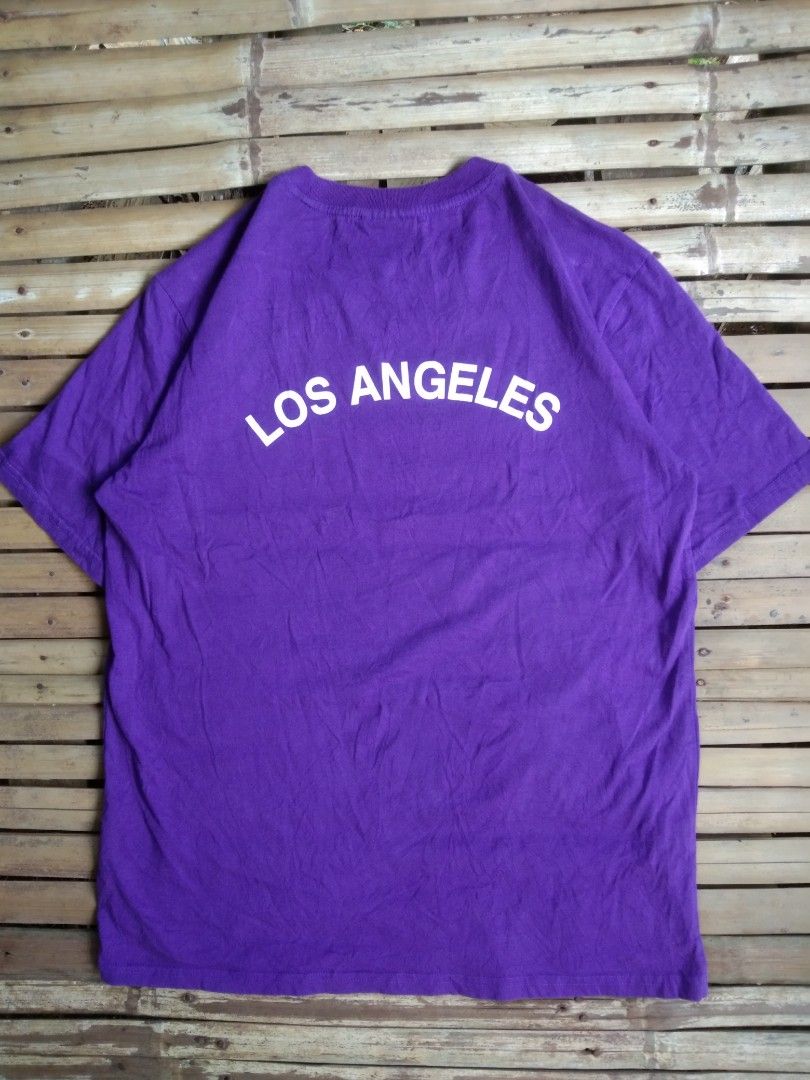 NBA LAKERS LOS ANGELES TEE (Category: Tshirts & Polo Shirts ) located in Aloran. Submitted by ingsikthrifting (Listing ID 1460932108, Image 2). Description: VERY EXCELLENT CONDITION NO ISSUE JUST NEED WASH COLOR RATE 10/10 WIDTH 20 LENGTH 27.