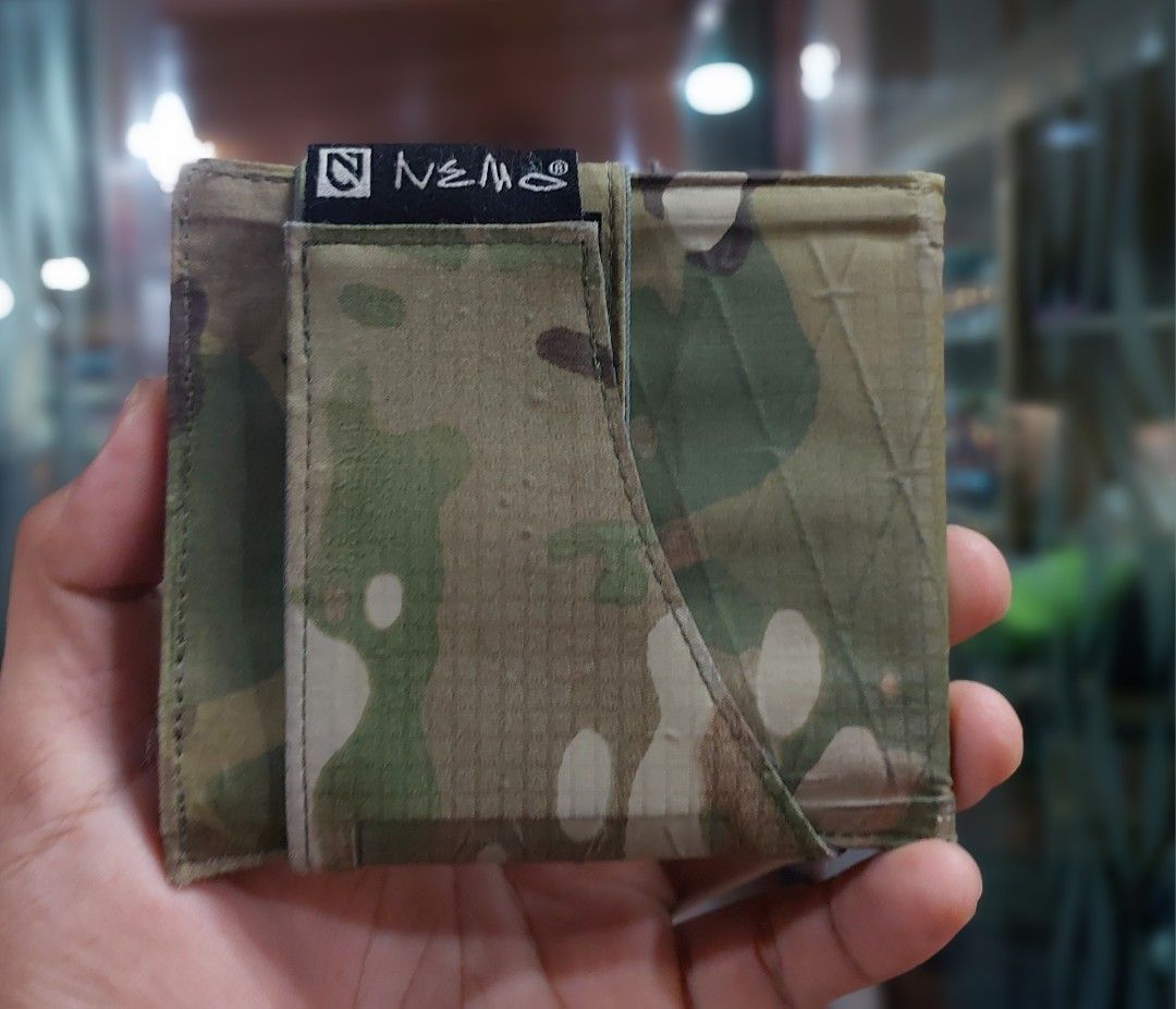 NEMo Equipment DITTO Wallet (Category: Wallets & Card Holders) located in Davao. Submitted by juanmigz.ph (Listing ID 1460960833, Image 1). Description: NEMO Equipment DITTO Wallet Excellent ✅️ *X-PAC Camou* Php 1,750.00 PM for more Inquiry 😁....