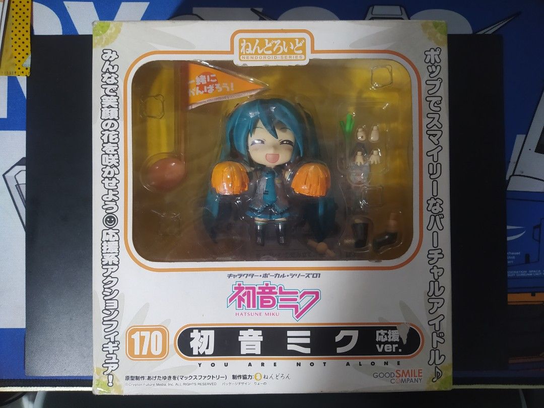 Nendoroid 170 Hatsune Miku (Category: Figurines & Statues) located in Dasmarinas. Submitted by otakucollectibles (Listing ID 1460982580, Image 1). Description: ✨ WELCOME TO OTAKU COLLECTIBLES! PLEASE READ BEFORE OFFERING: 📍 Availability: All items listed are AVAILABLE unless marked as SOLD or deleted. No need to ask "Is this available?" Payment: 💳 GCash Only (Strictly Payment First) 🚚 Shipping Options: · J&T Express (Ships Mondays) · Lalamove 