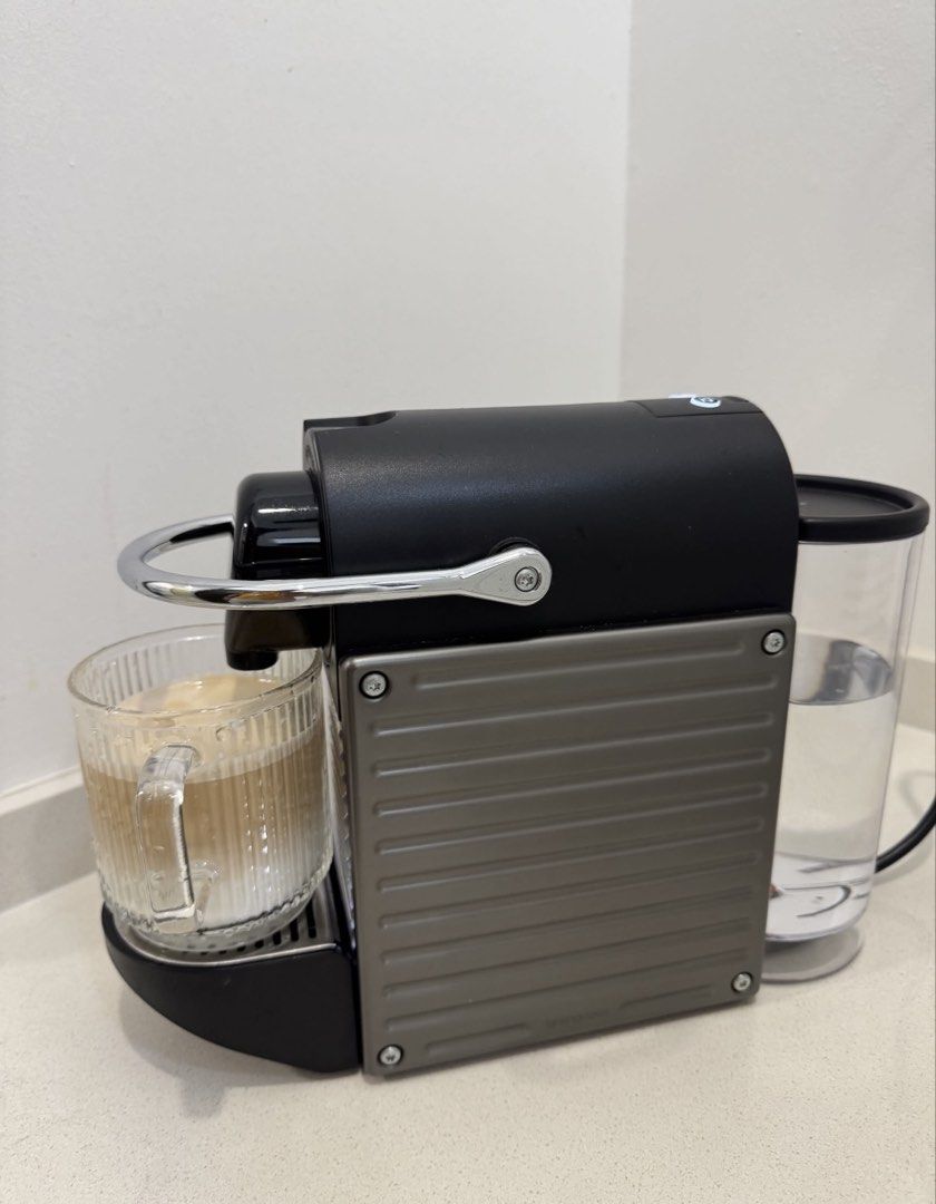 Nespresso Pixie (Category: Coffee Machines & Makers) located in Kuala Lumpur. Submitted by puddeen (Listing ID 1460950605, Image 2). Description: Nego slightly Beli dulu RM700 Condition: Lightly used, premium metal body (Made in Switzerland). Reason to sell: Already have another coffee machine. Special Add-on: Assorted coffee pods (10 pods/box) available for only RM 12/box. Pickup / COD: Seri Alam or Pasir Gudang area. DM if interested! First com