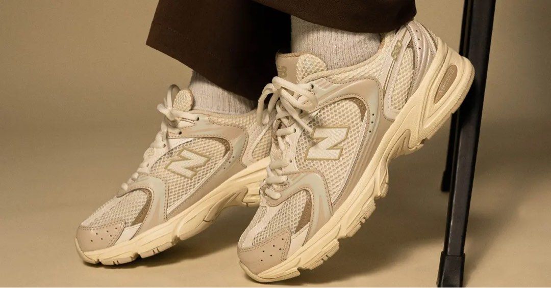 New Balance 530 Beige - PREORDER (Category: Sneakers) located in Santa Rosa. Submitted by miqboutique (Listing ID 1460945374, Image 2). Description: Preorder✨ NB530 Beige 22-27cm ₱4,899 + SF • ETA Mid-End Oct • 2K DP required • Guaranteed Original Fb page: Miq's Boutique.