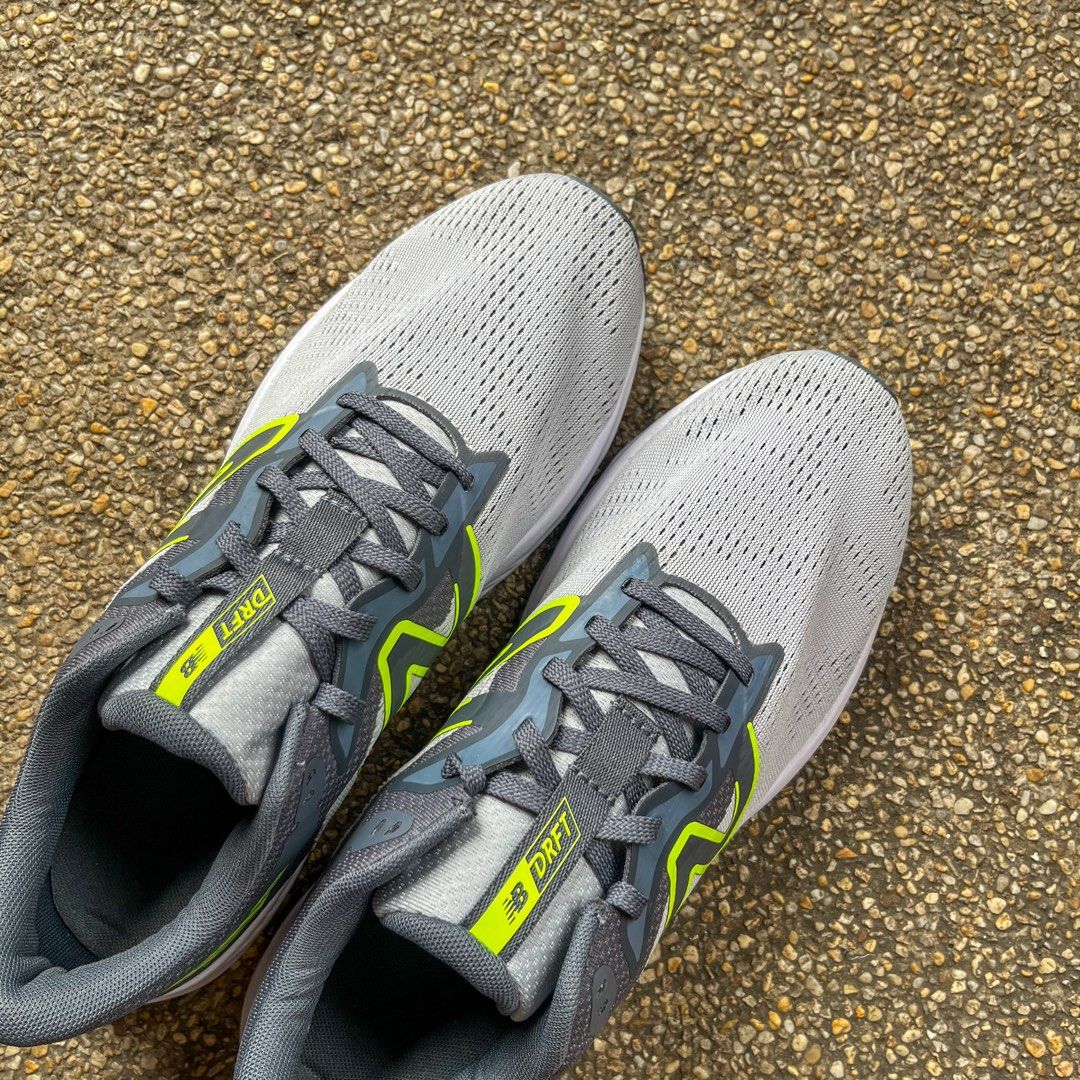 New Balance DRFT V2 ‘Grey’ (Category: Sneakers) located in Rizal. Submitted by cattleya_street (Listing ID 1461090848, Image 2). Description: New Balance DRFT V2 ‘Grey’ 9.5us | pair only Like-New Condition ₱850 .