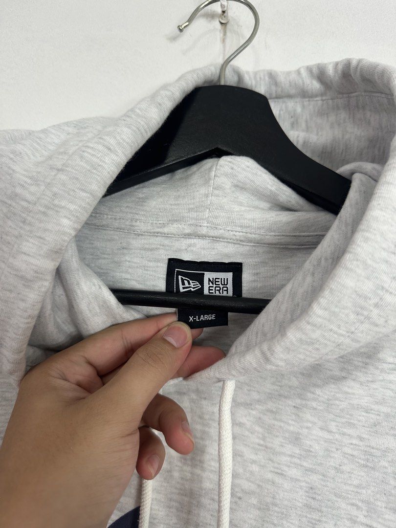 New Era Ny Hoodie (Category: Coats, Jackets and Outerwear) located in Las Pinas. Submitted by archimedes.joaquin (Listing ID 1460946497, Image 2). Description: Brandnew Condition - 9.9/10 condition hangtag lang kulang - Ner Era Laces orig - sz XL 25 width 29 length - No issue Authentic.