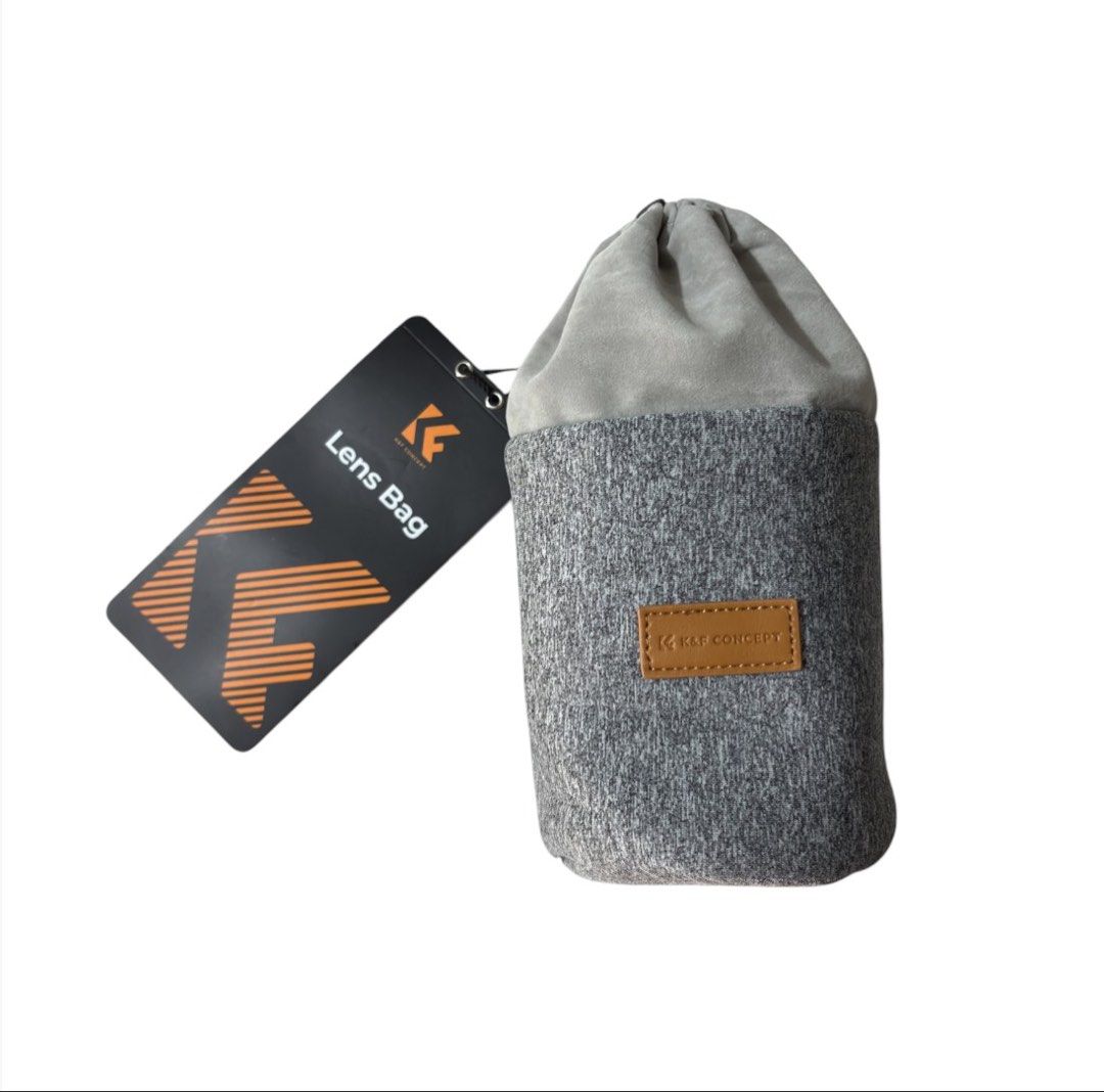 New K&F Lens Bag (Category: Camera Bags & Carriers) located in Paranaque City. Submitted by dalle_closet (Listing ID 1460945356, Image 1). Description: size:9 x 4 inches brandnew.