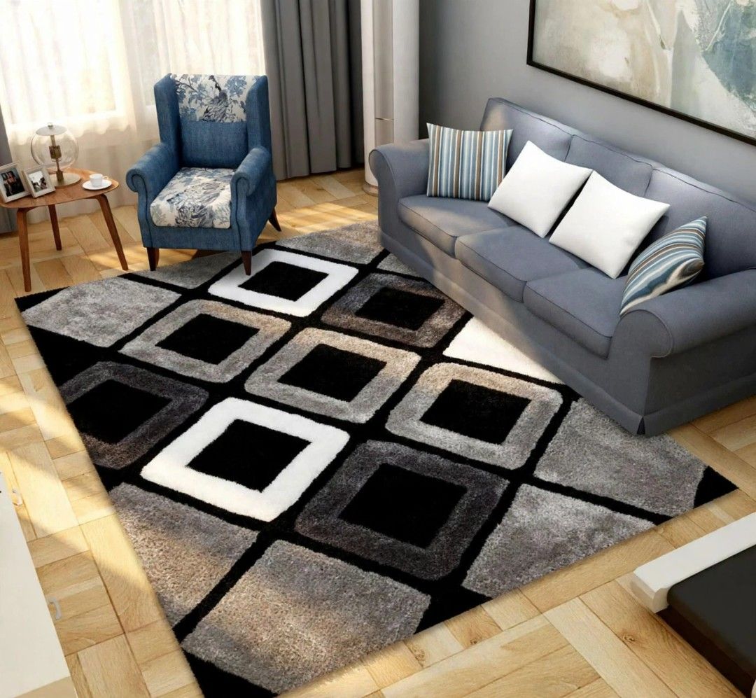 new modern carpet (Category: Carpets, Mats & Flooring) located in Manila. Submitted by asstditems (Listing ID 1460952906, Image 2). Description: carpet 120x80cm 480 80x160cm 690 150x180cm 980 160x230cm 1500.