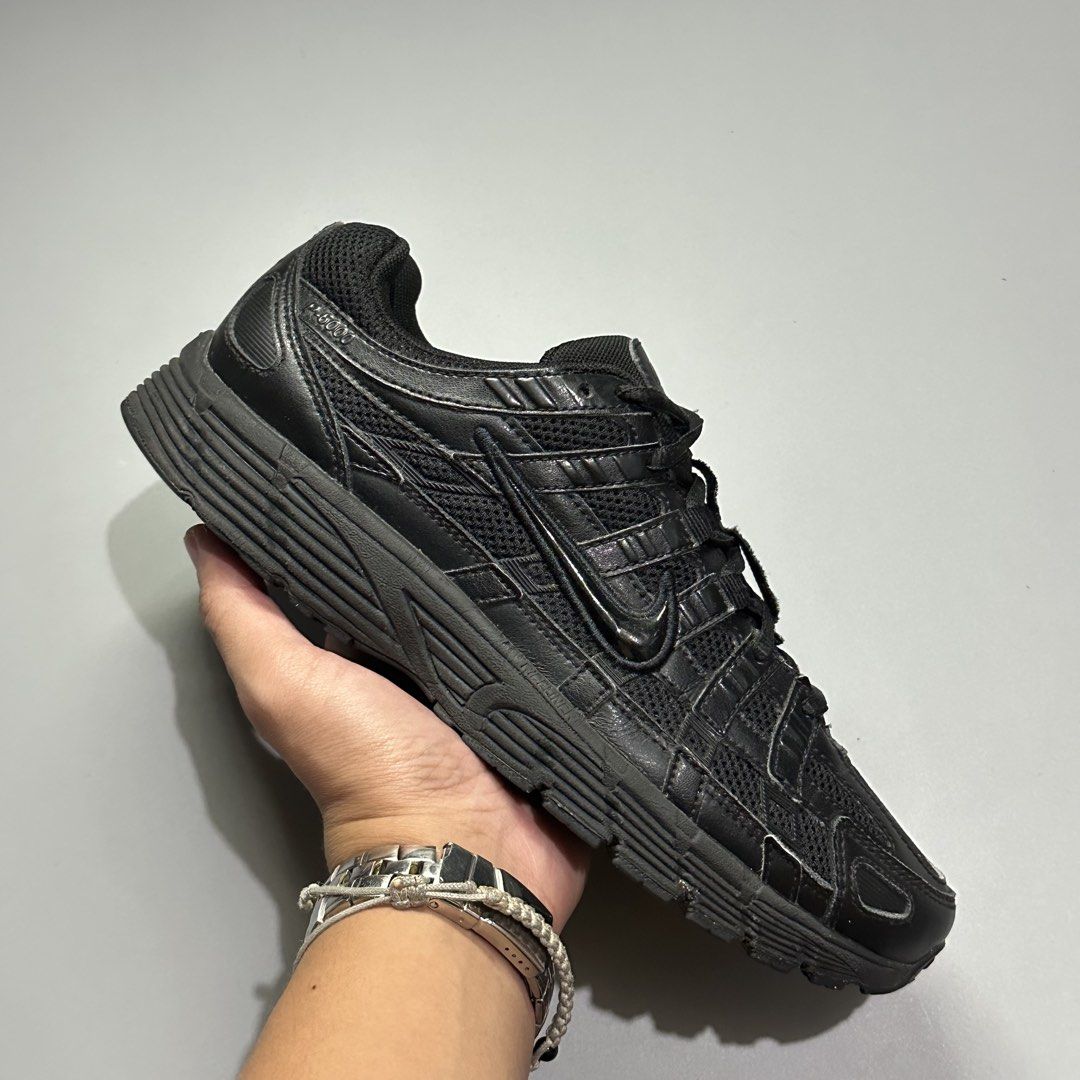 NIKE P6000 “Triple black” (Category: Sneakers) located in Baguio. Submitted by macshop_items (Listing ID 1460975851, Image 2). Description: NIKE P6000 “Triple black” - Size 8us(25cm) - Excellent condition ₱ 2,480 + sf .