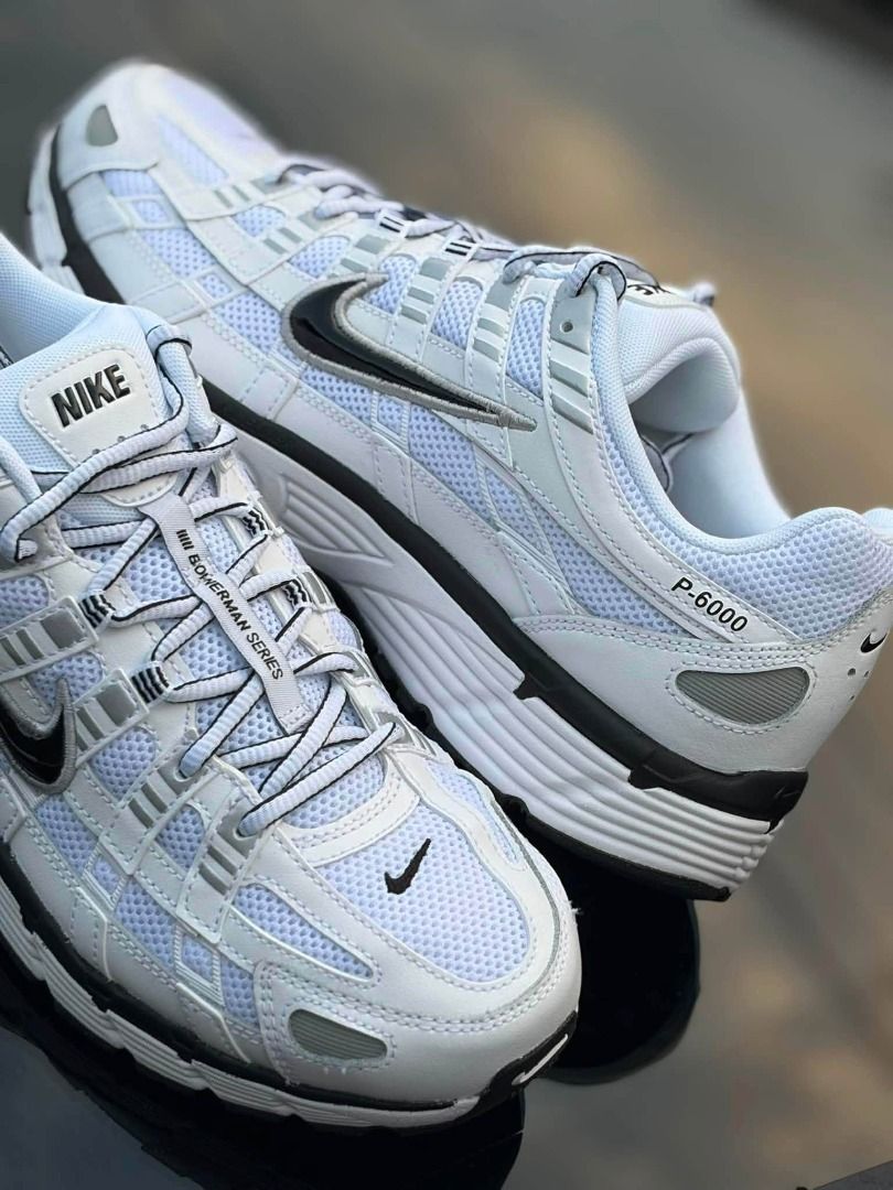 Nike P-6000 White Metallic Black (Category: Casual Shoes) located in Balanga. Submitted by hehehehehehehehehehehehehehehe (Listing ID 1460930282, Image 2). Description: FLASH SALE‼️ N!ke P-6000 ‘White Metallic Black’ ₱ 4,995 ONLY ✅ Mens: 9 / 9.5 / 10 / 10.5 / 12 US 👟 Guaranteed brand new, & leg!t 💯 Onhand, actual photos posted 😝 Shipping nationwide via JRS / LBC 🚛 Unli vouch & LC 🤝 FB & IG: @sapatoskyjn.