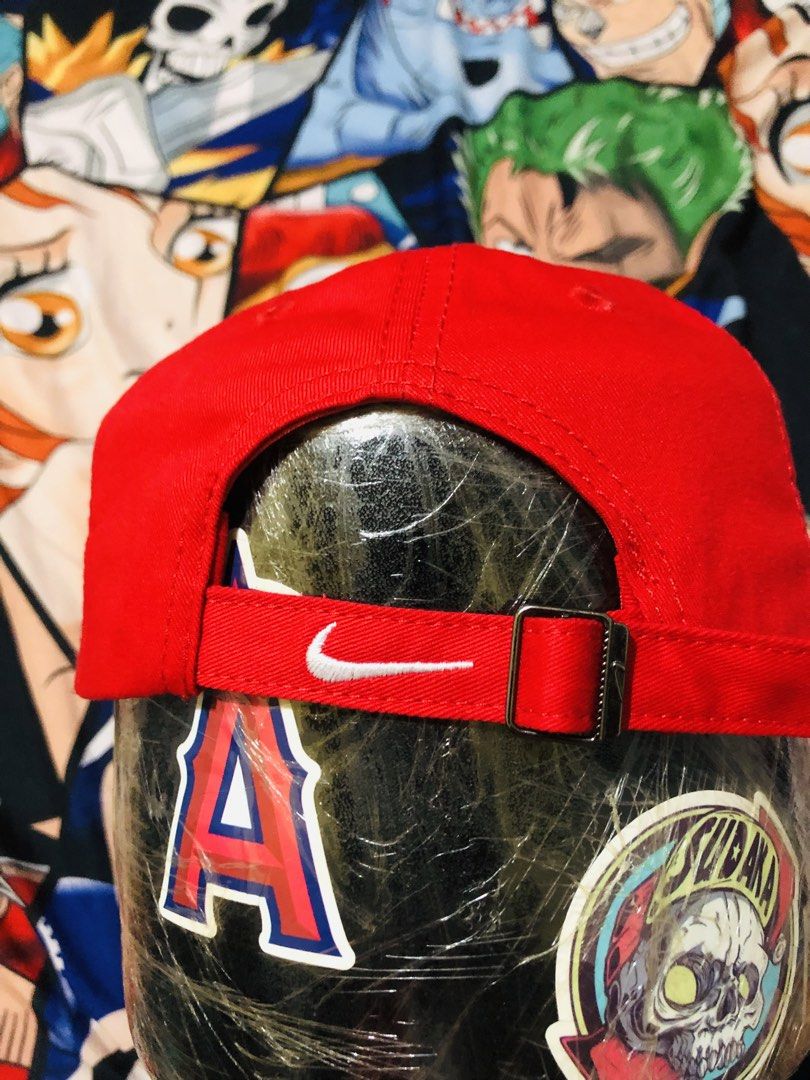 Nike Red Flame Cap M/L (Category: Caps & Hats) located in Manila. Submitted by youngmoon_c2e10b (Listing ID 1461108590, Image 2). Description: - Red Nike Cap - Flame Design - Adjustable Strap at Back - Size M/L - Perfect for Casual Wear.