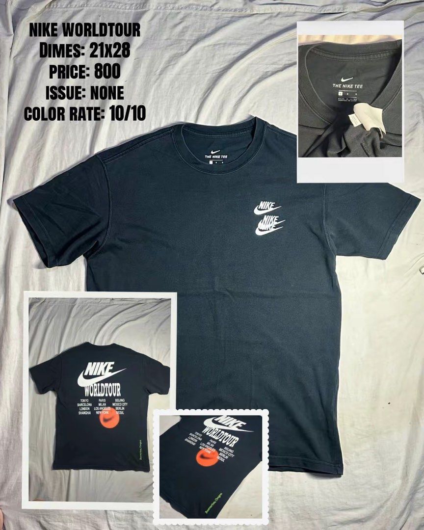 Nike World Tour (Category: Tshirts & Polo Shirts ) located in Manila. Submitted by 1miggy (Listing ID 1460965175, Image 1). Description: .