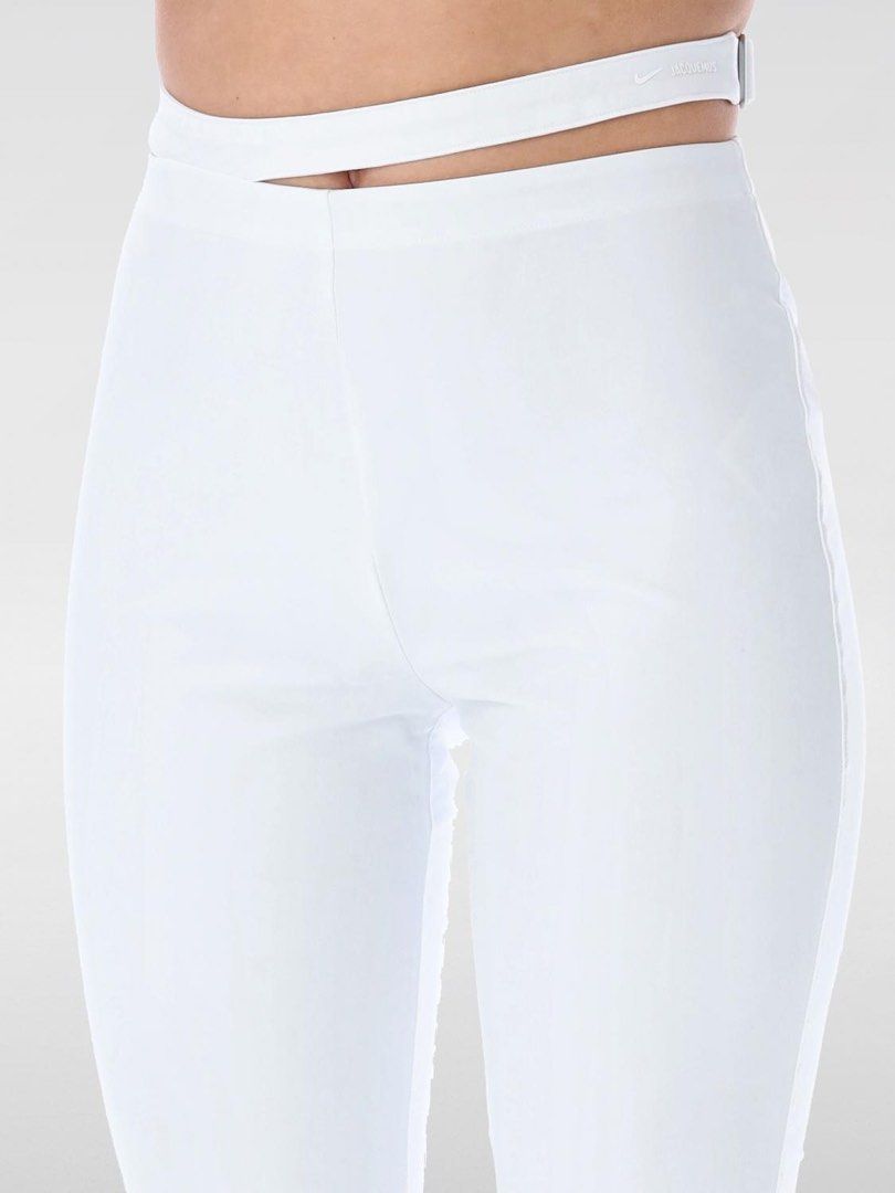Nike x Jacquemus White Pants (Category: Other Bottoms) located in Sasmuan (Sexmoan). Submitted by winterclothes.ph (Listing ID 1461050808, Image 2). Description: Nike x Jacquemus White Pants S on tag Waist 26-29 Length 43 Excellent Condition.