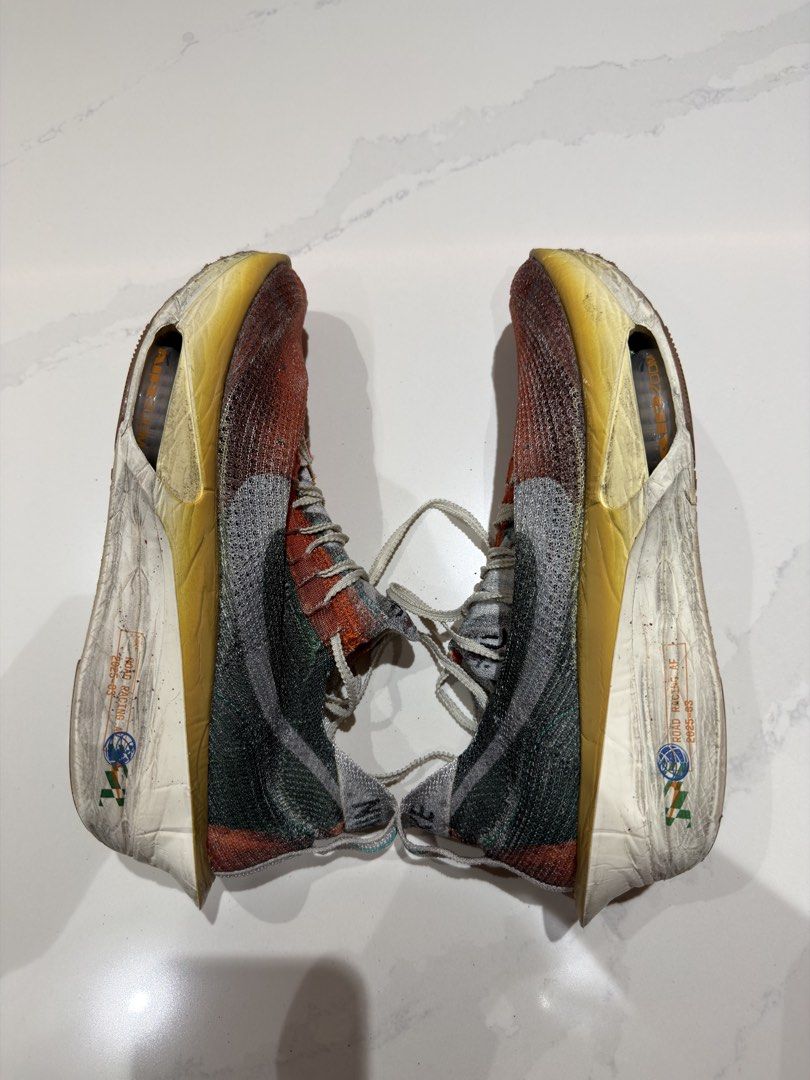 Nike Zoom Alphafly Next% 3 PRM (Category: Sneakers) located in Taguig. Submitted by notobrokies (Listing ID 1460960286, Image 3). Description: LEGIT / LIKE NEW - just some paint chips RFS: TOO MANY SHOES 80km MILEAGE NO BOX OR EXTRAS IF NOT PICTURED NO TRADE / NO NEGO / LAST PRICE GCASH PAYMENTS ONLY - NO COD LALAMOVE OR GRAB ONLY NO LBC / J&T SERVICES Location Pin: McKinley Hill Village .
