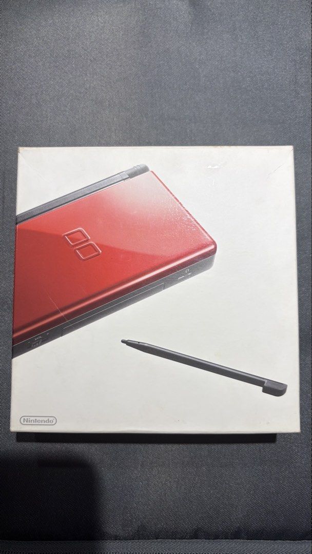 DS Lite (with box) (Category: Nintendo) located in Makati City. Submitted by quickforest.c2d50e (Listing ID 1461009113, Image 1). Description: Selling great condition DS Lite crimson Screen protectors installed RFS: got my grail onyx ds lite so no longer need this color Shipping fee shouldered by buyer.