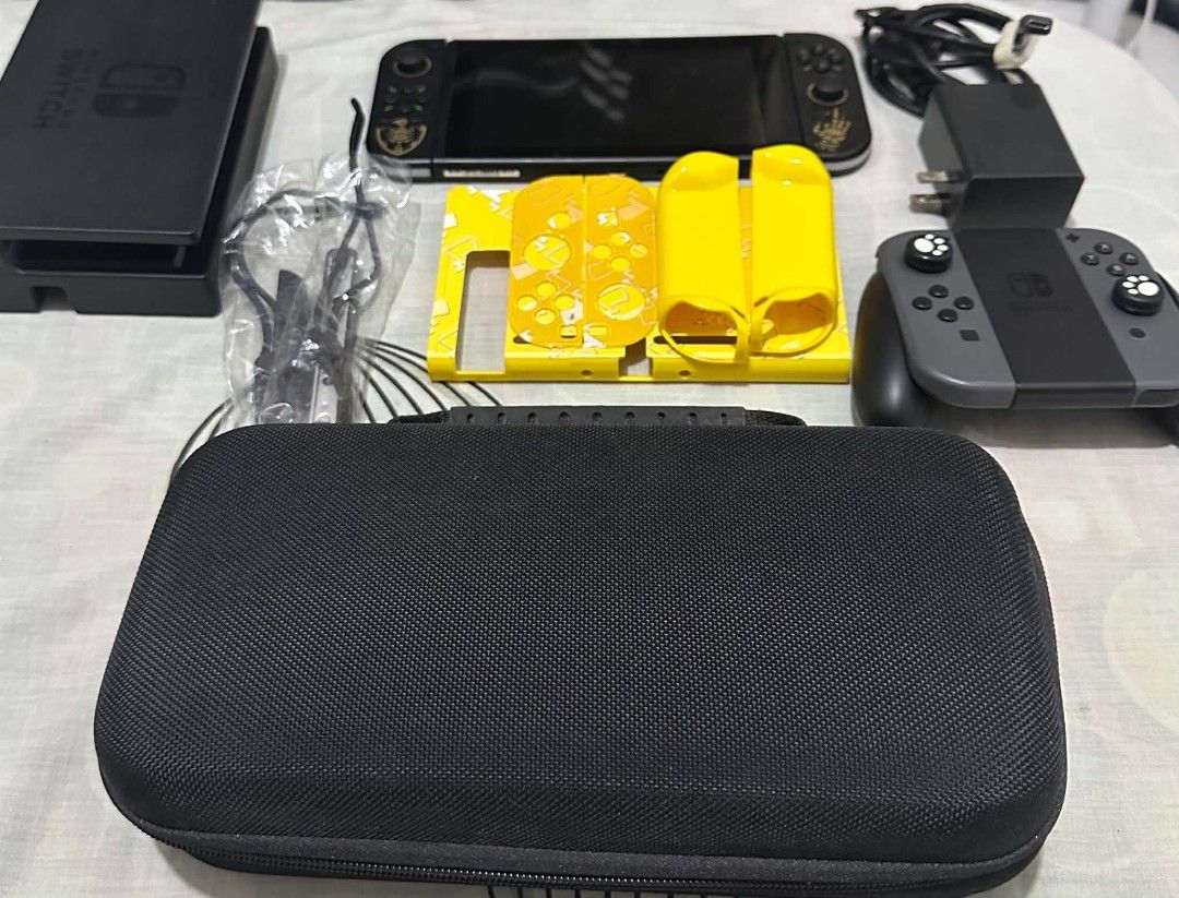 NINTENDO SWITCH 1 (Category: Other Gadgets) located in Manila. Submitted by heyitsjc___ (Listing ID 1460972826, Image 1). Description: ‼️FOR SALE‼️ NINTENDO SWITCH 1 Inclusion: • Switch Dock • 2 sets Joy-Con Controllers • Joy-Con Grip • 2 pcs Joy-Con Wrist Straps • Nintendo Switch AC Adapter • Pikachu Soft Case • Switch Bag Case •with 64gb SD card Downloaded Games: • World War Z • Overcooked 2 • Final Fantasy VIII Remastered • Hamster Playroom • 