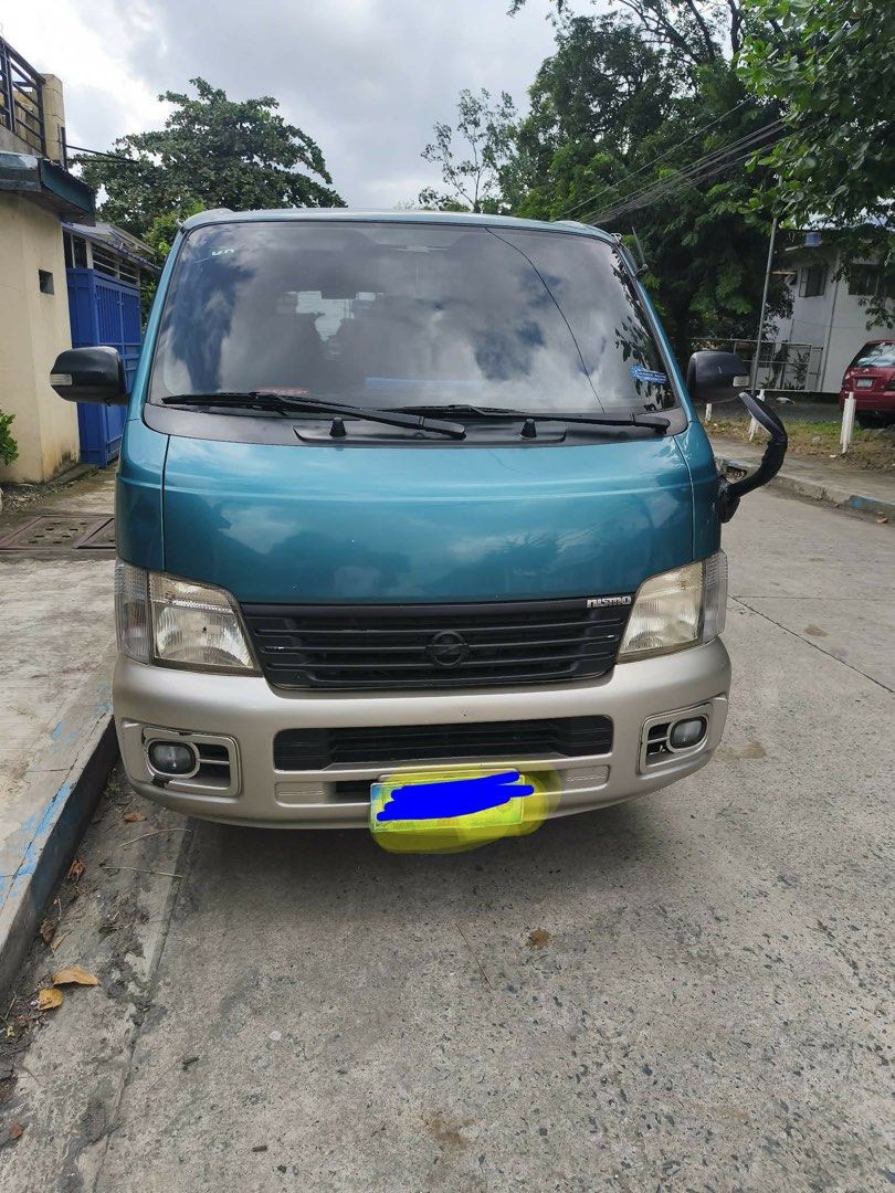 Nissan URVAN ESTATE Manual (Category: Used Cars) located in Las Pinas. Submitted by pix_luna (Listing ID 1461033971, Image 1). Description: NEGOTIABLE Nissan urvan estate For Sale 2013 model New battery 146k+Odo Manual - Registered+until+2027 - Complete+paper - With+aircon - new head unit Issue - Dent back door Loc angono rizal Anytime for viewing Rfs - Minsan lng nagagamit - Meron ginagamit na ibang sasakyan .