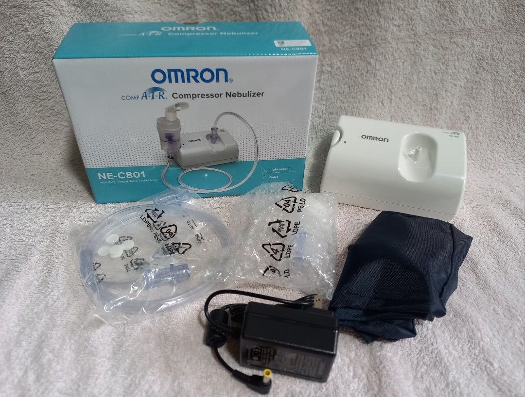 Omron NEC 801 nebulizer US Quality (Category: Medical Supplies & Tools) located in Marikina City. Submitted by entropymarketing (Listing ID 1461008645, Image 1). Description: OMRON NEC 801 Nebulizer Imported from USA Brandnew Autovolt 110-220 Light weight With bag Php 2,999.00 📌ENTROPY Entropy Marketing 10 Nalugod Street, Sto. Nino (Bayan), Marikina City 📌For other medical supplies and medical equipment you may contact us here! 📞 or 📩 message