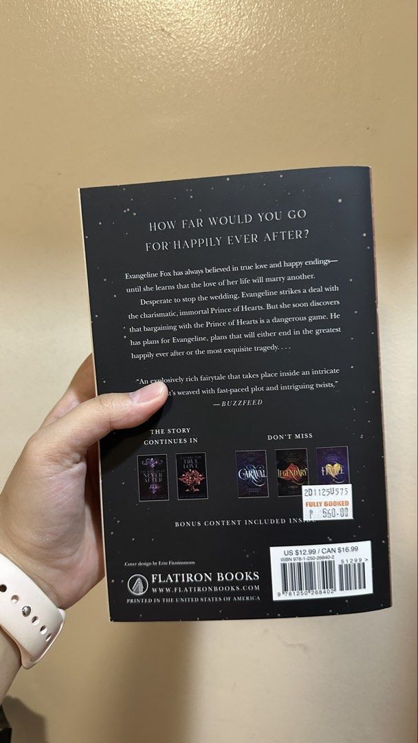 Once Upon a Broken Heart by Stephanie Garber (Category: Storybooks) located in Quezon City. Submitted by mxp.md (Listing ID 1461053947, Image 2). Description: - Once Upon a Broken Heart by Stephanie Garber - #1 New York Times Bestseller - A captivating fantasy novel exploring love and happily ever afters - Part of a series - Includes bonus content.