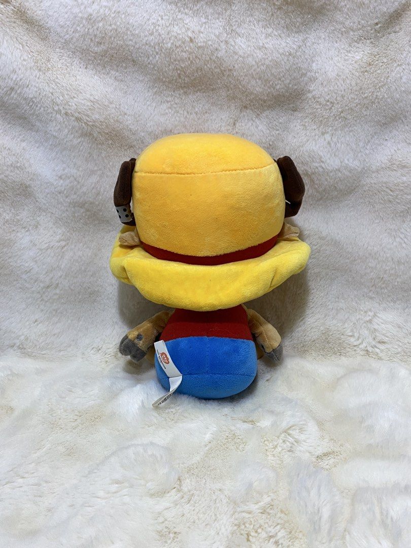 One Piece Luffy x Chopper plush (Category: Plushies & Soft Toys) located in Kalibo. Submitted by ollie_stuffshop (Listing ID 1460921762, Image 3). Description: 29cm x 19cm Before you send your inquiries: ❗️Last Price is already posted ❗️Manage your expectations, WYSIWYG ❗️May need washing ❗️Dropoff is every Wednesday & Sunday.