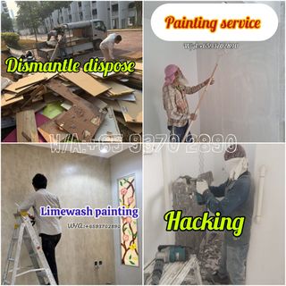 💥Upto 30% Offer Going On 💥special Hari Raya Haji Offer/House Painting/Plastering Service/painting Service/Limewash Painting/PU epoxy Paint/Epoxy Floor Paint/Varnish Polish/Dismantle & Disposal Service/Grouting Service/Hacking Service/Oil Paint Service/Cement Screeding/Self-Leveling  Collection item 2