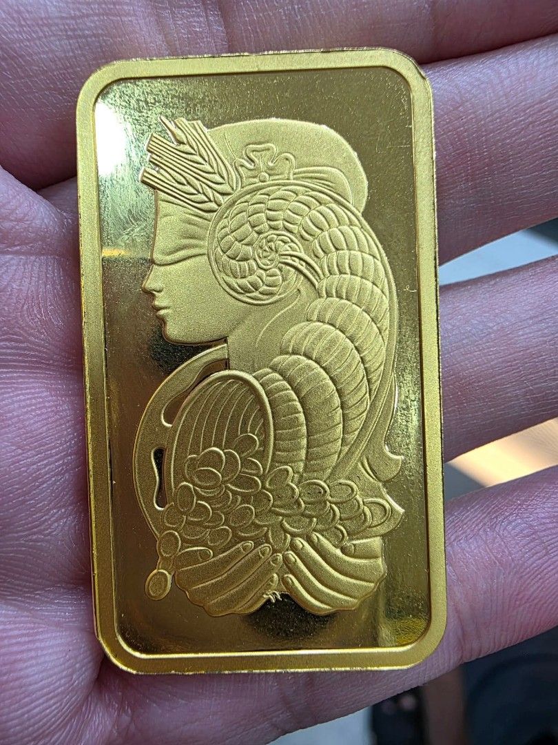 PAMP 100 Grams Gold Bar (Category: Currency) located in Manila. Submitted by trumpisthedevil (Listing ID 1461055634, Image 3). Description: 100 grams 999 24k 9500pg binondo.