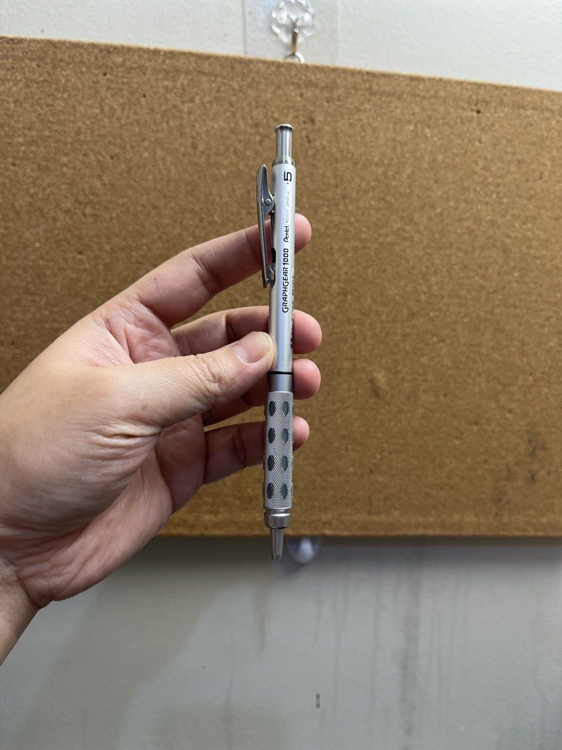 Pentel Graphgear 1000 .05mm lead (Category: Other Stationery & Craft) located in Quezon City. Submitted by ArtsyLife1012 (Listing ID 1461092540, Image 1). Description: Pentel Graph Gear 1000 with 0.5 mm lead thickness Rfs: extra 450 php (last price) Grab/lalamove pick up LOC : T sora ave qc Pay via gcash or bpi.