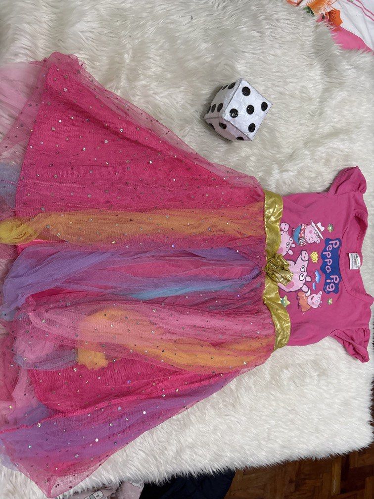 Peppa pig dress12x26 (Category: Babies & Kids Fashion) located in Manila. Submitted by vintageaccessories (Listing ID 1460930983, Image 1). Description: .
