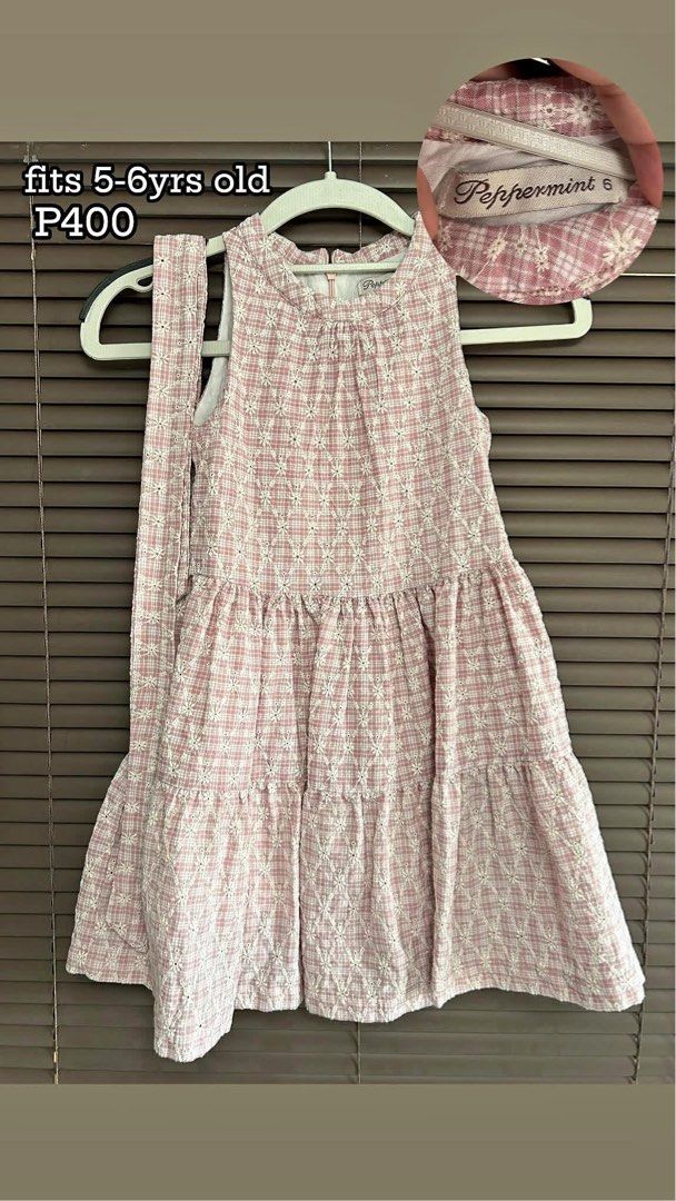 Peppermint Eyelet Dress (Category: Babies & Kids Fashion) located in General Trias. Submitted by LaurElizBoutique (Listing ID 1460983366, Image 1). Description: .