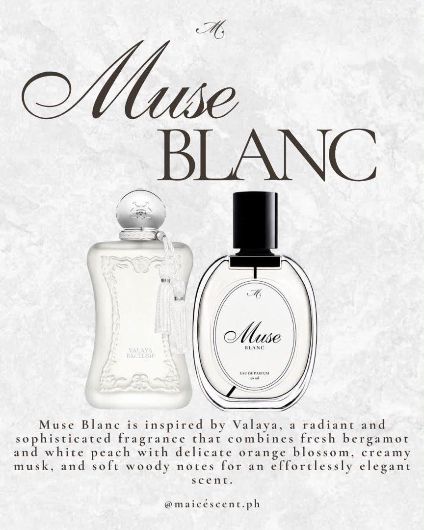 Perfume (Category: Fragrance & Deodorants) located in Taguig. Submitted by maicalogatoc (Listing ID 1460987630, Image 3). Description: We are selling luxury and niche inspired perfumes in 50ml bottles for only ₱259, with a 30% oil concentration for a richer, longer-lasting scent. You can check out our Facebook and IG page @maicescent.ph — Lalamove and J&T delivery available 🚚📦 FOR HER Crimson Rose - D3L!n@ Lux Mist - 3cL@T Sultry Bloom - YS! L!