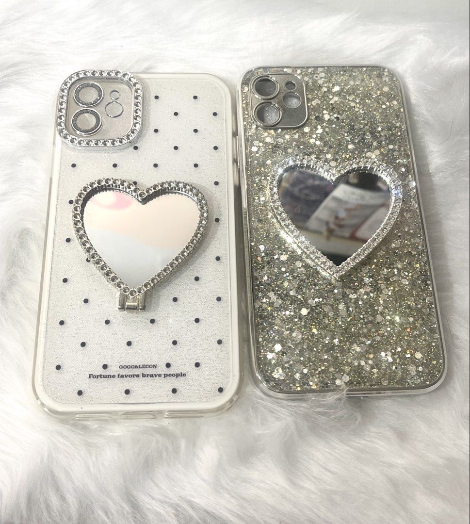 Phone Case - with mirror Iphone 11 (Category: Other Accessories) located in Makati City. Submitted by palomariaa76268 (Listing ID 1461025968, Image 3). Description: Phone Cases for iPhone 11 Good as new! Recently bought and only selling because I decided to upgrade my phone. ✨ 2 phone cases for sale + 1 FREEBIE case! All are in great condition and ready for a new owner. 😊 Message me if interested!.