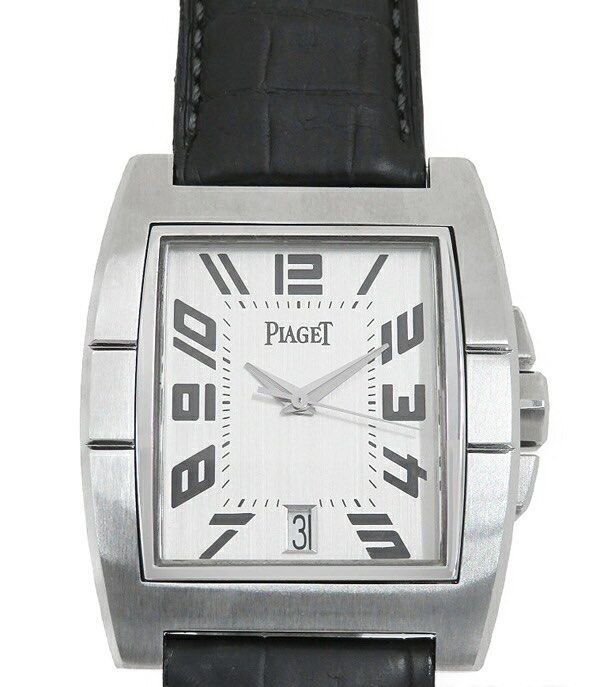 Piaget 'Upstream Automatic' 27050 Men's Automatic Watch (Category: Men's Watches) located in Las Pinas. Submitted by daisuki_japan_luxury_by_reiko (Listing ID 1460936759, Image 1). Description: Name Upstream Automatic Model number 27050 year model not clear type Men's color Silver kinds Automatic winding watch Day difference (flat) +6 seconds (may vary depending on usage) Material Case: Stainless steel Strap: Leather (aftermarket) Buckle: Stainle