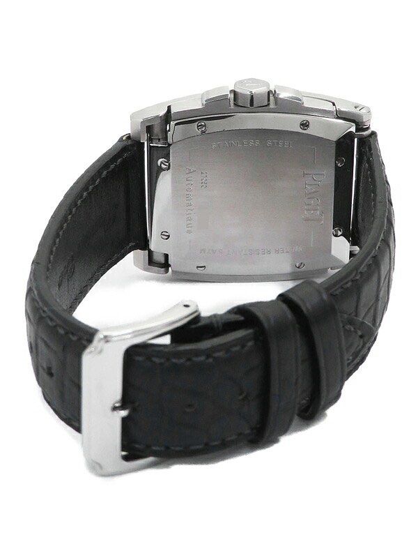 Piaget 'Upstream Automatic' 27050 Men's Automatic Watch (Category: Men's Watches) located in Las Pinas. Submitted by daisuki_japan_luxury_by_reiko (Listing ID 1460936759, Image 3). Description: Name Upstream Automatic Model number 27050 year model not clear type Men's color Silver kinds Automatic winding watch Day difference (flat) +6 seconds (may vary depending on usage) Material Case: Stainless steel Strap: Leather (aftermarket) Buckle: Stainle