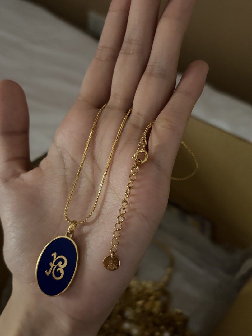 Pierre Balmain Blue Initials Necklace Surplus (Category: Necklaces) located in Angeles City. Submitted by thesecondlane (Listing ID 1461021326, Image 1). Description: .