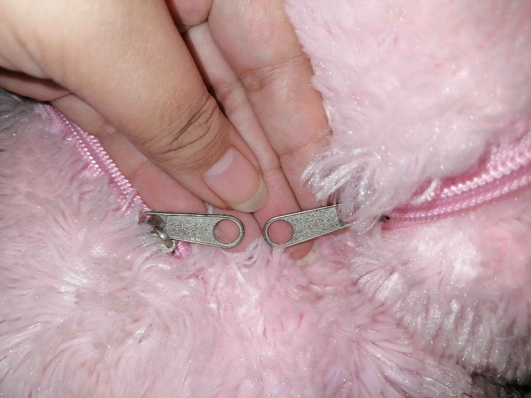 Pink Bunny Plush Backpack Mimi-pyon (Category: Backpacks) located in Quezon City. Submitted by mewik05 (Listing ID 1461094872, Image 3). Description: HUGE PINK PLUSH BUNNY BACKPACK original price: 2,508 NOW: 799 1 day used. the owner is a huge pink collector for years and she's decluttering owned collections. ITEM DETAILS: •1 day used from picnic occation still brand new look •no brown stain on its stitches •zippers are still silver shining •Dry 