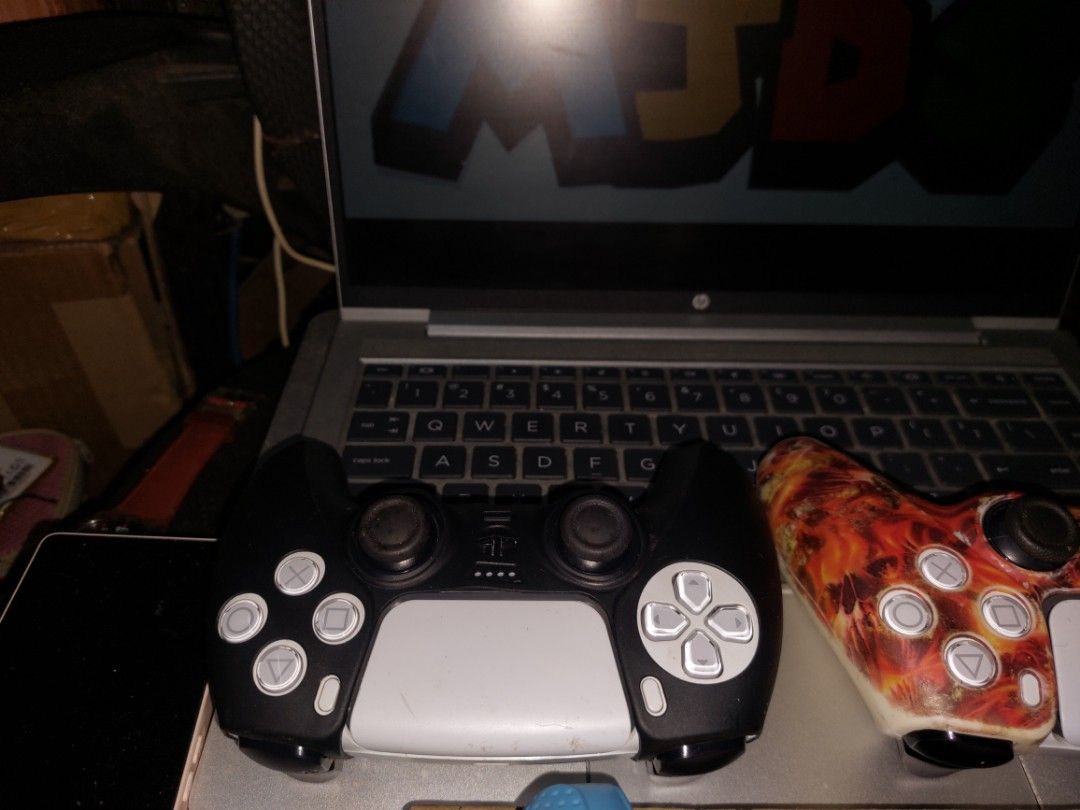 PlayStation 5 DualSense Controllers (Category: Controllers) located in Quezon City. Submitted by kushala140 (Listing ID 1461056556, Image 2). Description: DualSense PS 5 Original Controllers White Tested Working Good All Buttons Good Analogs Good Batteries Good Vibrations Good Microphone Good Charging Good Track Pad Good Wireless Good Gyro/Motion control Controller only 2500 each Take all free Charging Dock Check out pictures for more details Wit