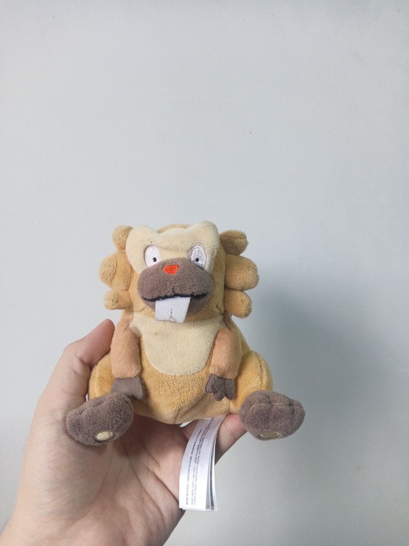 Pokemon Fit Bibarel (Category: Plushies & Soft Toys) located in Cabanatuan. Submitted by drifpreloved1225 (Listing ID 1460993178, Image 1). Description: - Authentic Bidoof plush from Pokemon Center Singapore - Super soft and cuddly material - Ideal for collectors and fans of all ages - Perfect for decorating your space or for playtime adventures - Don't miss out on this adorable Pokemon companion!.