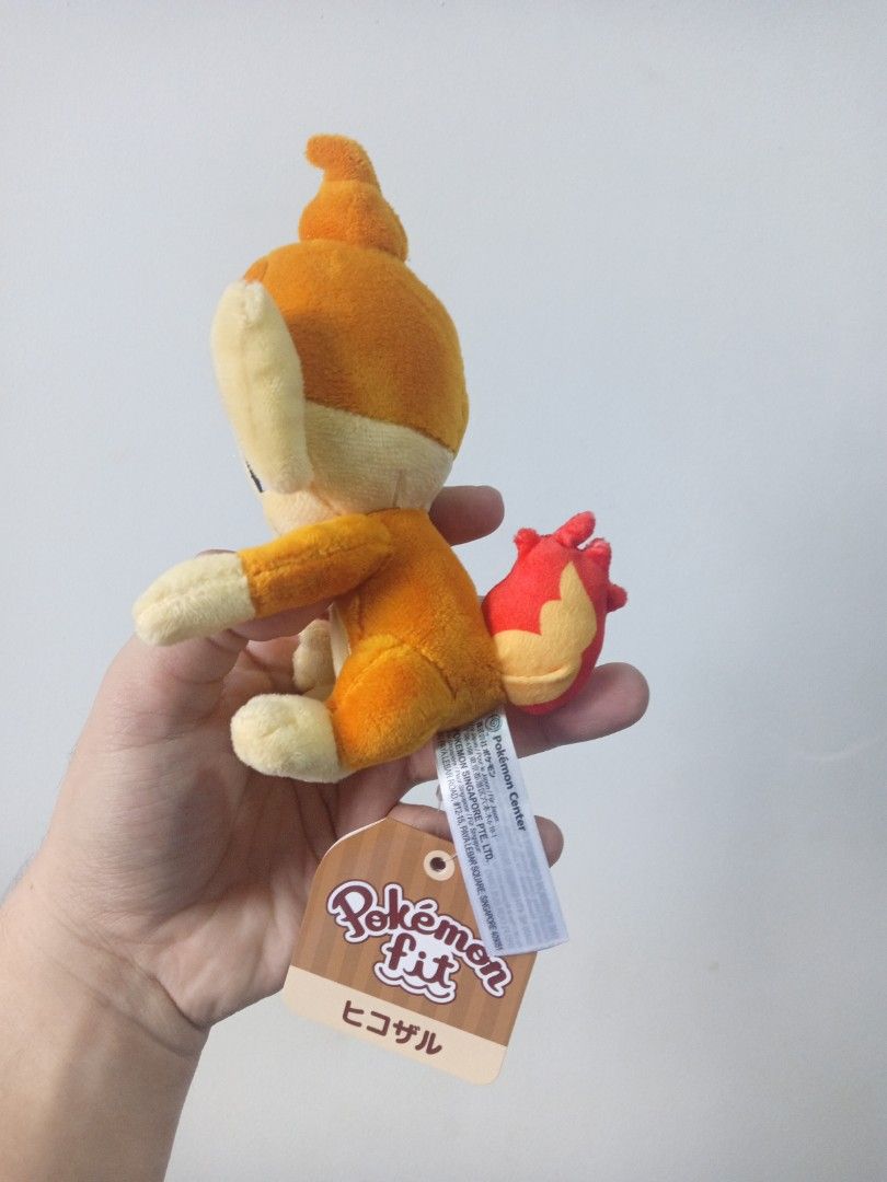 Pokemon Fit Chimchar (Category: Plushies & Soft Toys) located in Cabanatuan. Submitted by drifpreloved1225 (Listing ID 1460991827, Image 2). Description: - Pokemon Fit Chimchar plush - Small size, ideal for collecting or display - Brand new with tag still attached - Authentic item from Pokemon Center Singapore - A must-have for any Pokemon fan!.