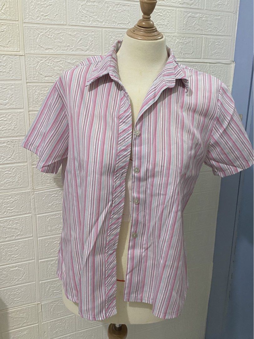 Polo Botton Up Shirt (Category: Shirts) located in Manila. Submitted by junsakura (Listing ID 1460956704, Image 1). Description: -Fits all! (S-L) - Used once for an ad shoot :)) - fashion student owned - lalamove or taft meetup .
